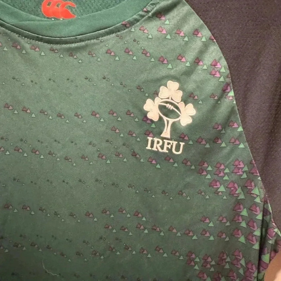 Canterbury Ireland Rugby Kids Training Shirt - Picture 4 of 9